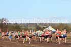 Boys and Girls Under-15s 2023 Elswick Harriers Road Relays, Albamarle Barrack Airfield, Ouston, Northumberland. Photo: David T. Hewitson/Sports for All Pics